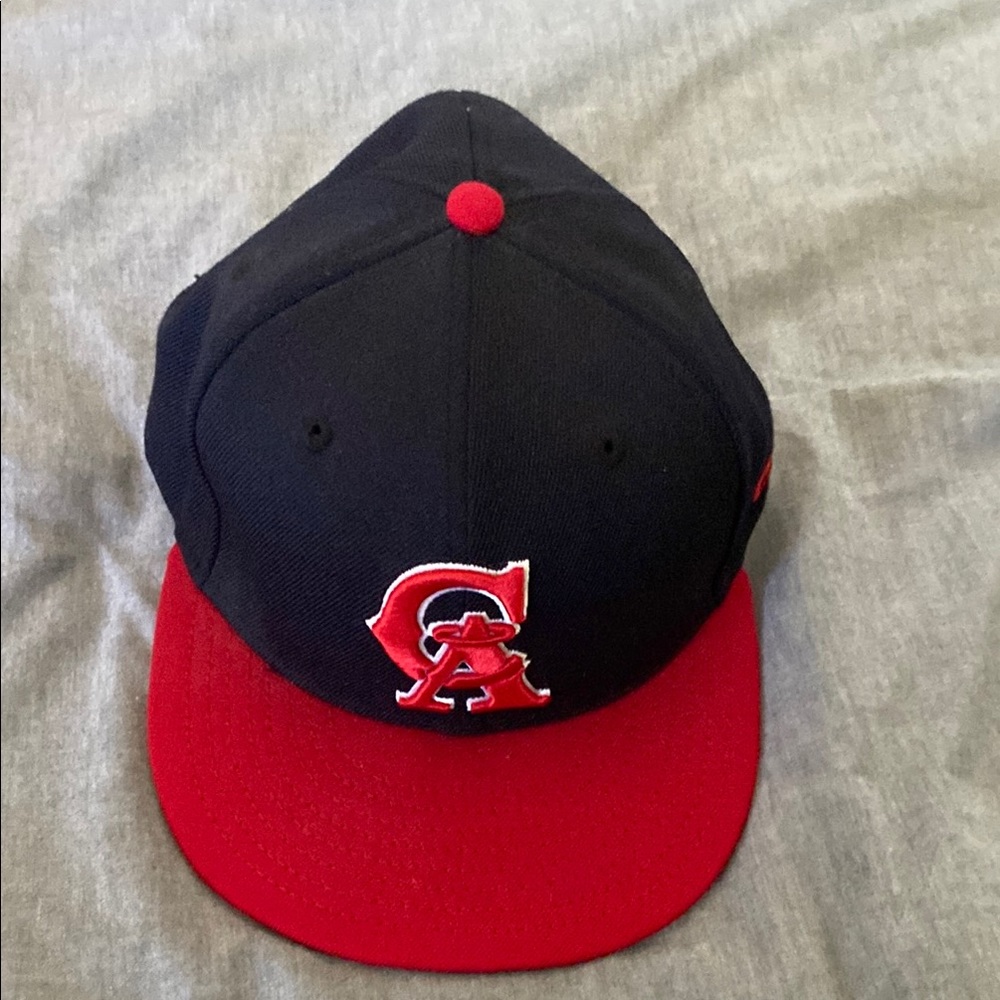 New Era Black and Red Cap